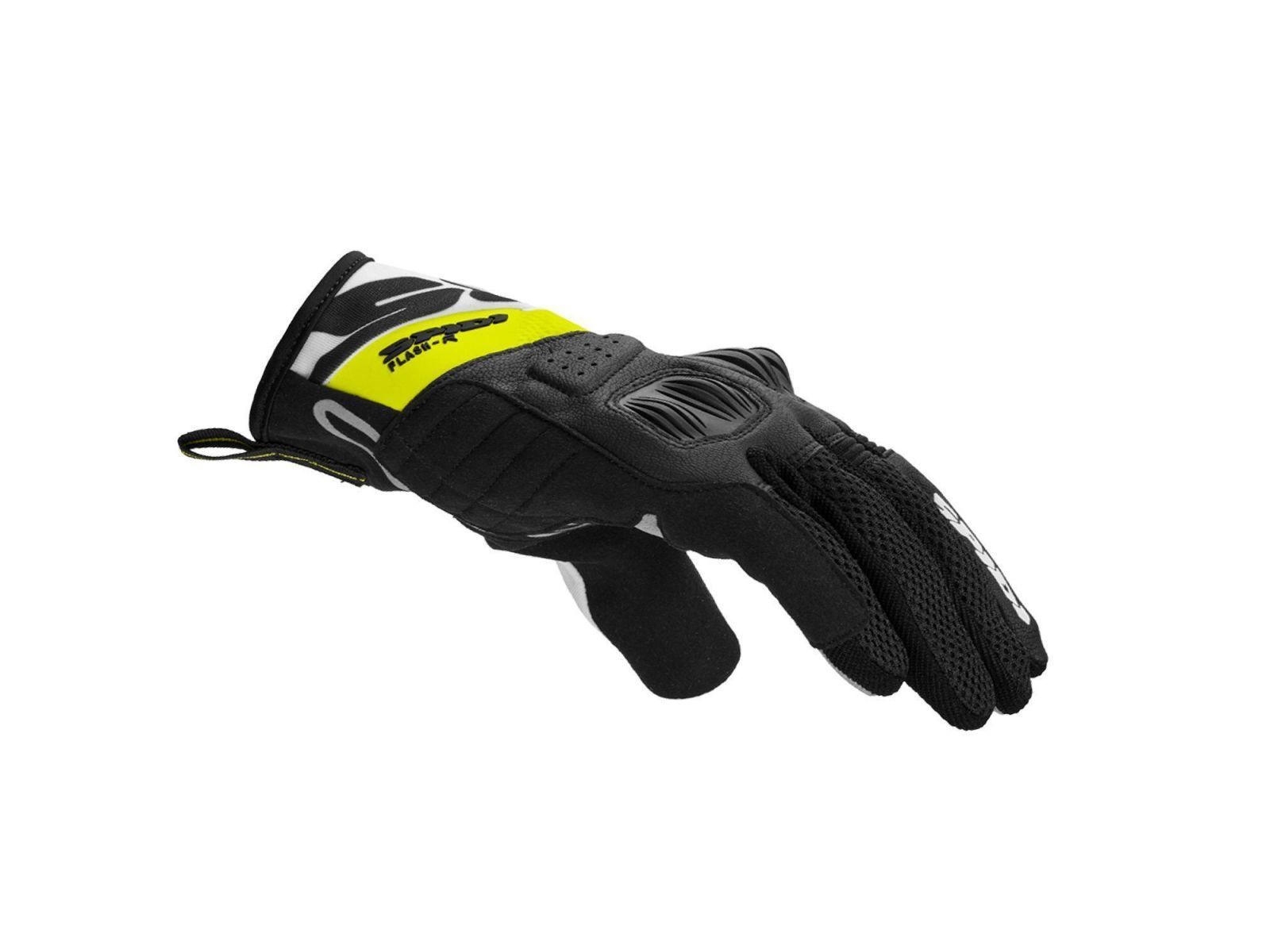 Перчатки SPIDI FLASH-R EVO Black/Yellow Fluo